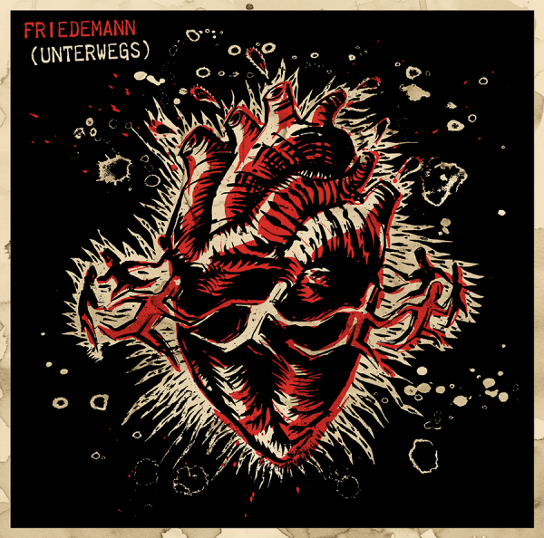 FRIEDEMANN Livealbum coverartwork