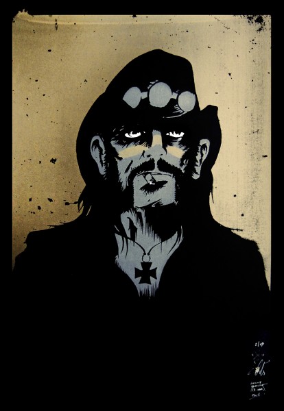 LEMMY GERONIMO (3 Color Screenprint), 2017